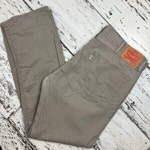 Levi’s 505 Jeans men’s 38x32 a lightweight khaki five pocket jeans